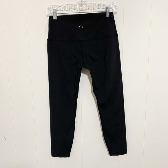 Varley Athletic/Athleisure Black Cropped Legging 23" Inseam Size Medium - Picture 5 of 9
